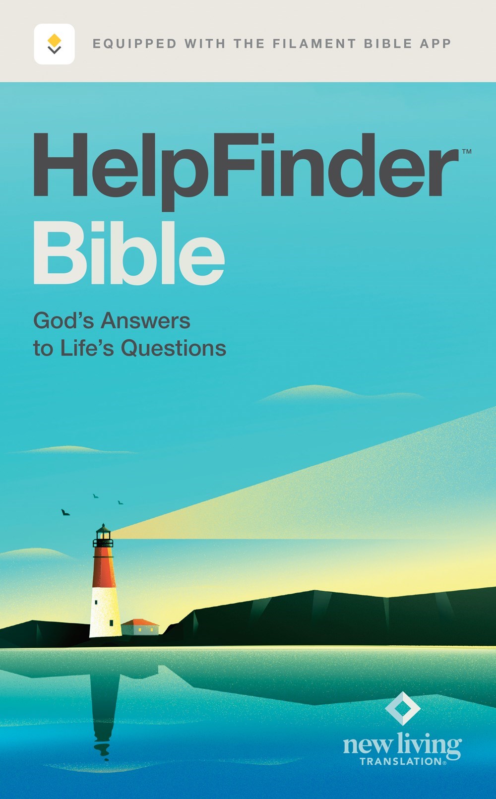 NLT HelpFinder Bible  Filament Enabled-Hardcover