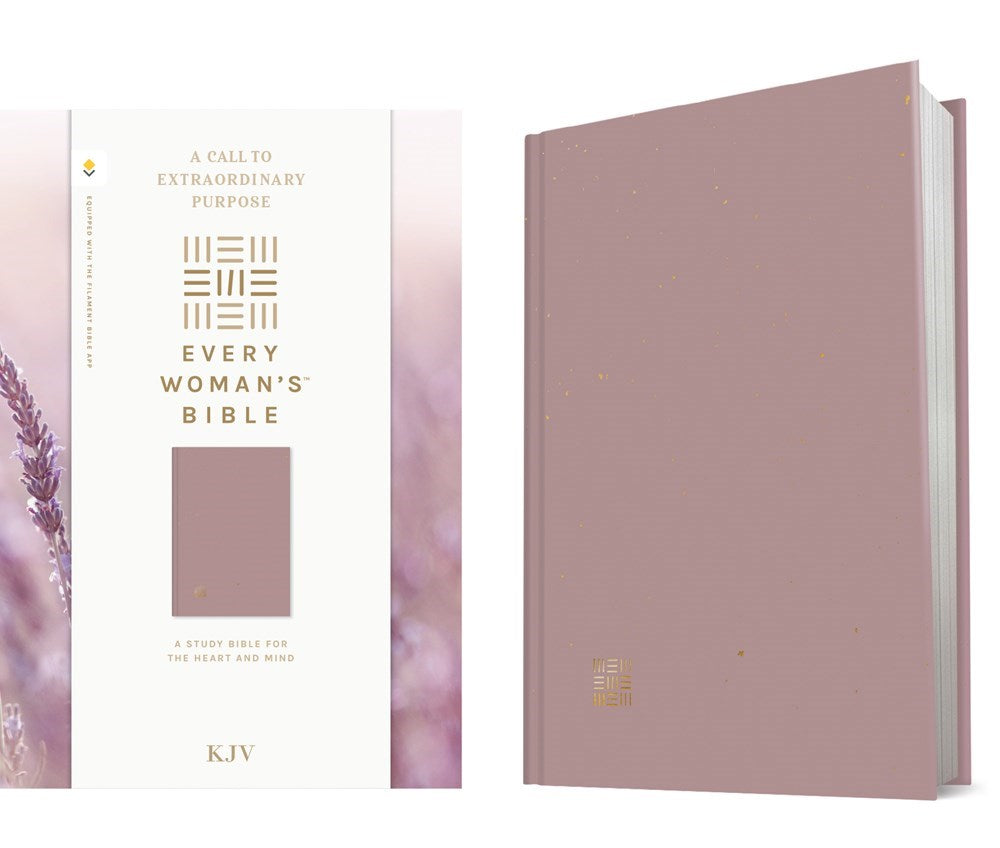 KJV Every Woman's Bible  Filament Enabled-Plum Hardcover