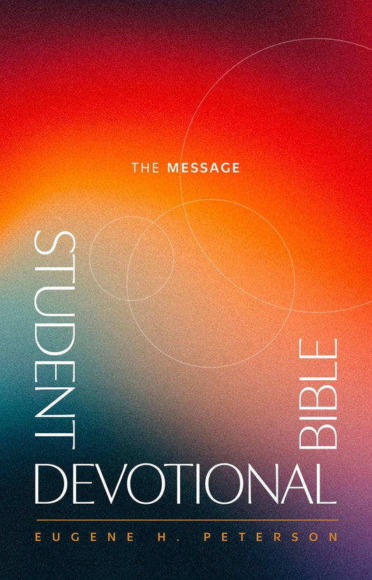 The Message Student Devotional Bible-Hardcover