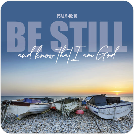 Coaster-Be Still Boats (Pack of 6 for individual sale)