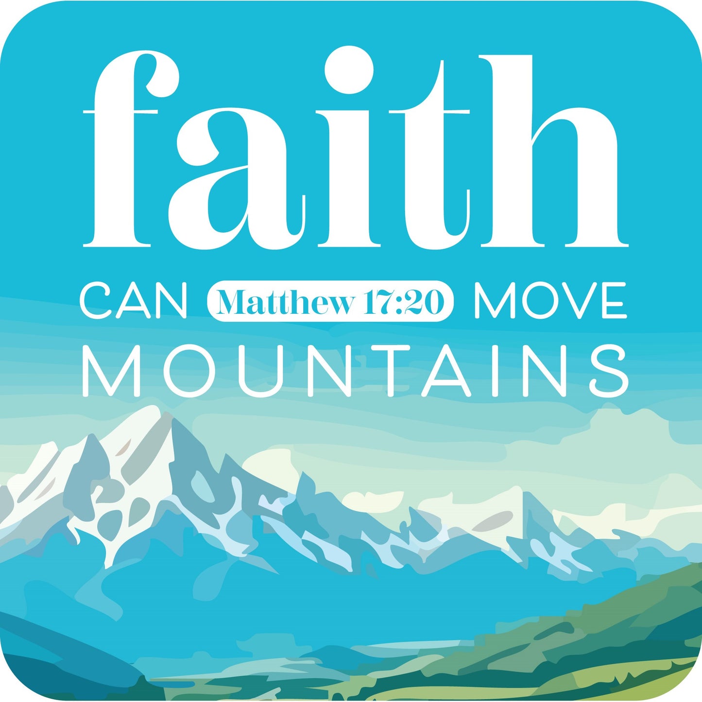 Coaster-Faith (Pack of 6 for individual sale)