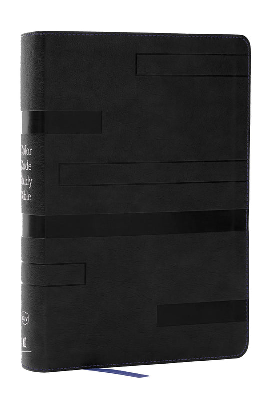 KJV Color Code Study Bible  Revealing God's Truth Color By Color (RL)-Black Leathersoft Indexed