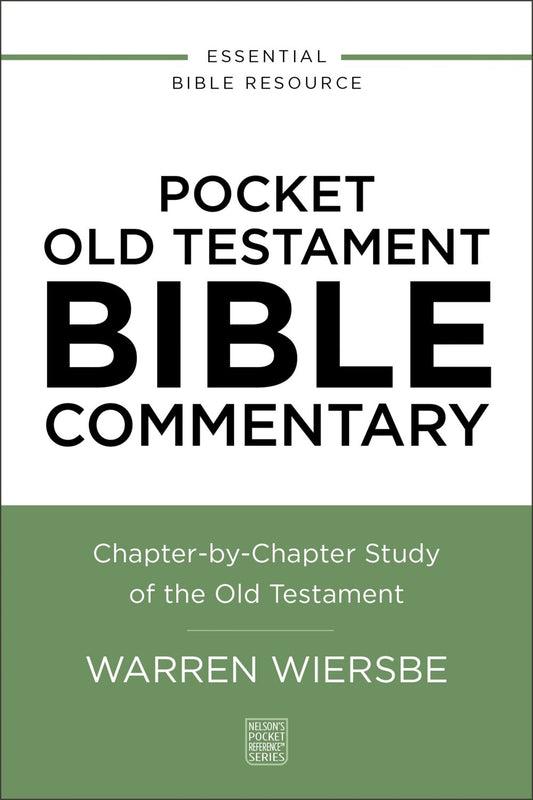 Pocket Old Testament Bible Commentary (Nelson's Pocket Reference Series)
