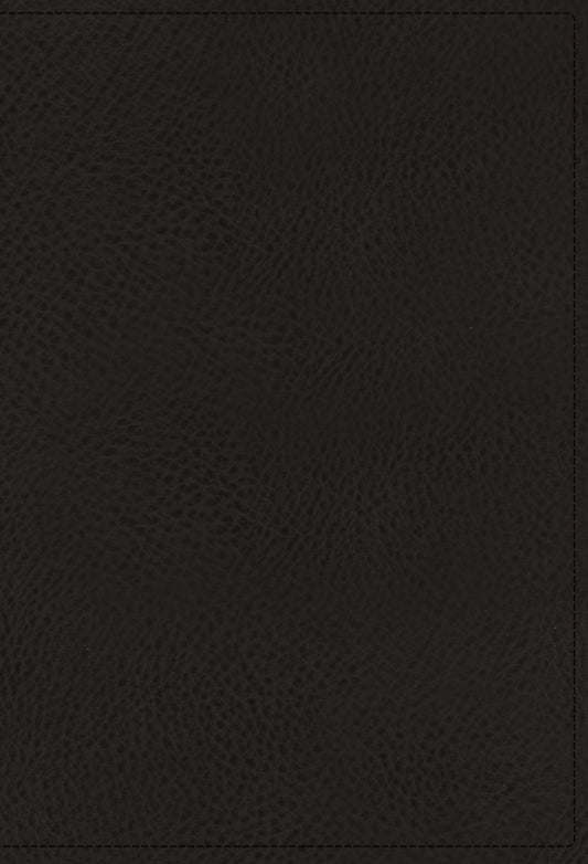NIV Application Bible (Comfort Print) (RL)-Black Calfskin Genuine Leather