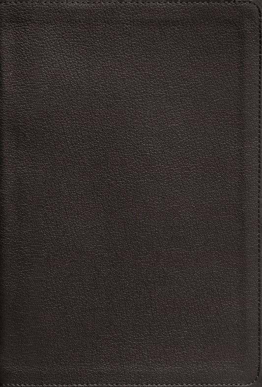 NIV Application Bible (Comfort Print) (RL)-Black Calfskin Genuine Leather Indexed