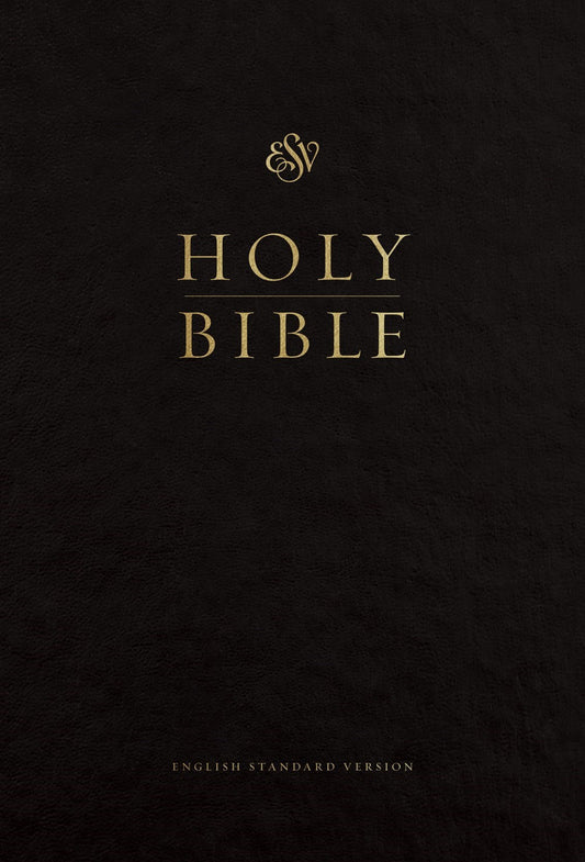 ESV Pew and Worship Bible  Large Print*-Black Hardcover