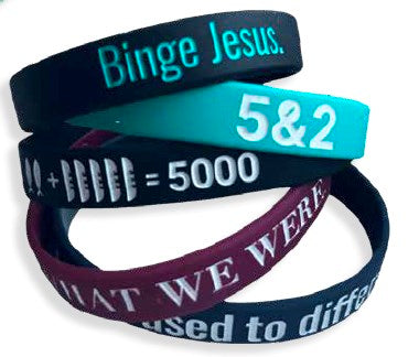 Wristband-Chosen Sayings-(Pack of 4) (Assorted)