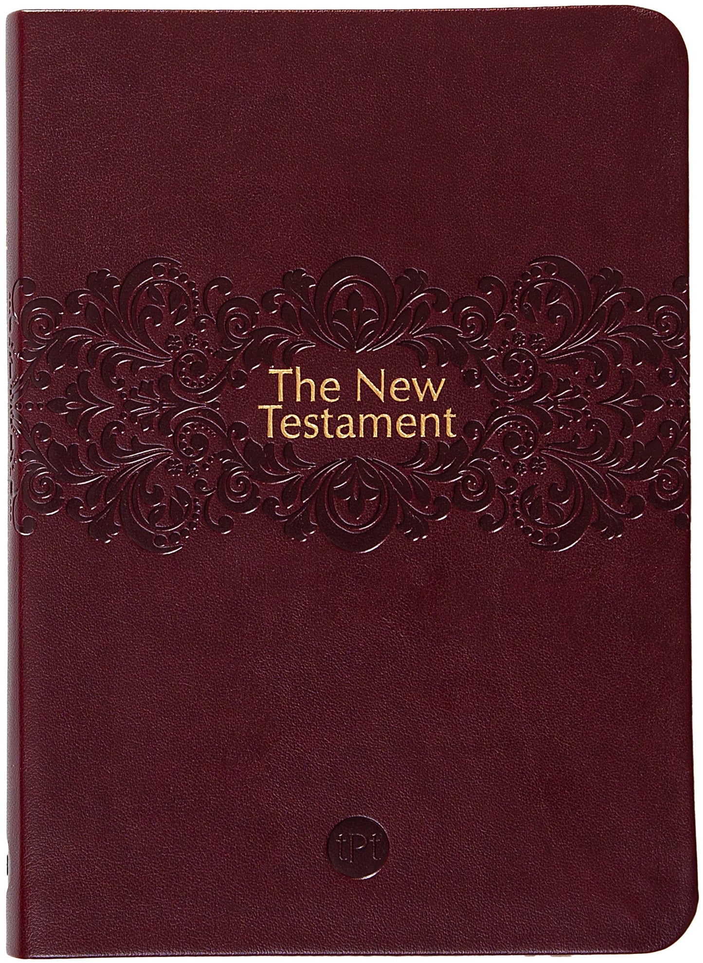 The Passion Translation New Testament: Readers' Edition (2020)-Burgundy Imitation Leather