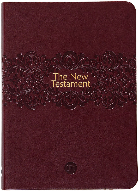 The Passion Translation New Testament: Readers' Edition (2020)-Burgundy Imitation Leather