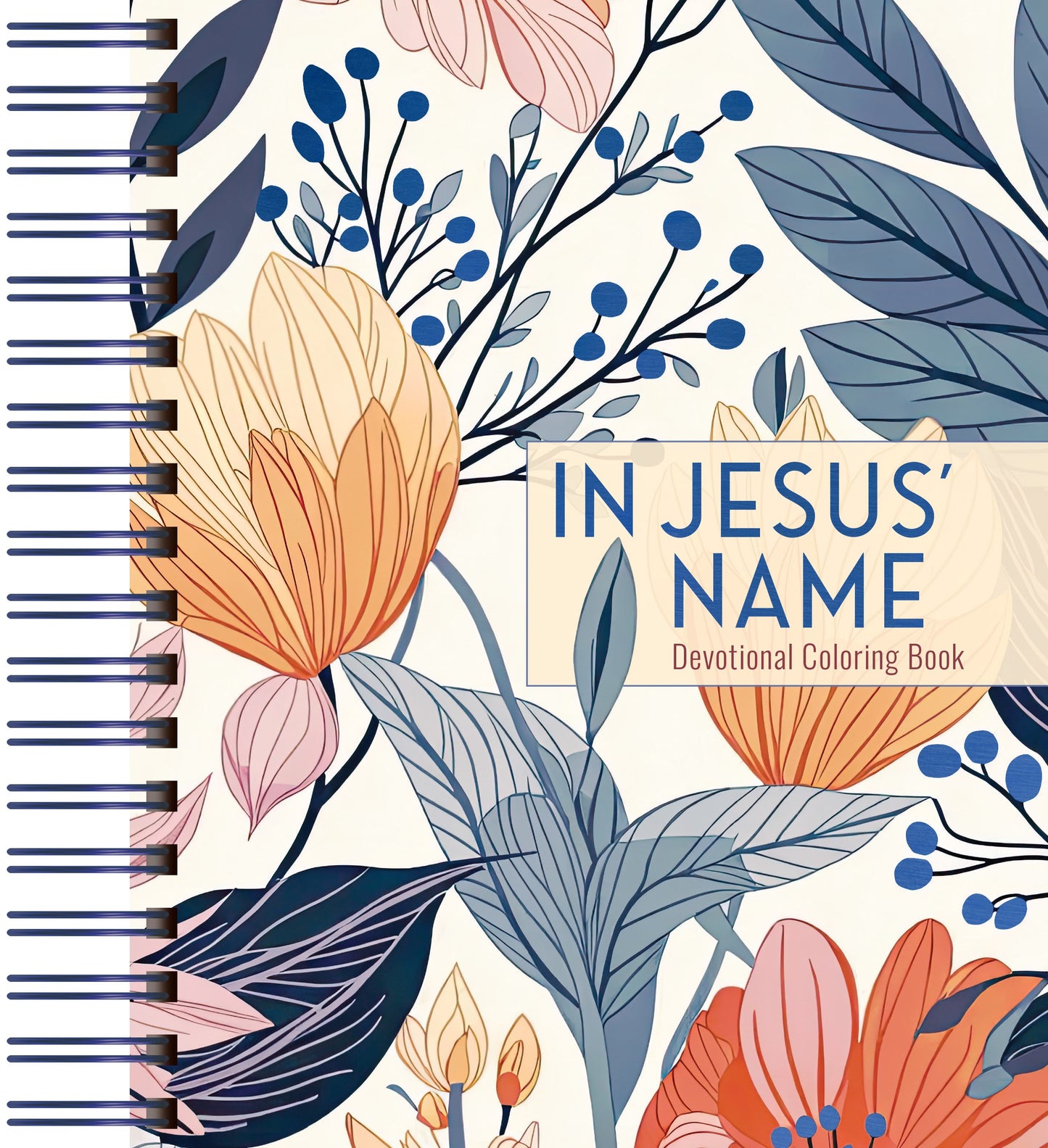 In Jesus' Name Devotional Coloring Book
