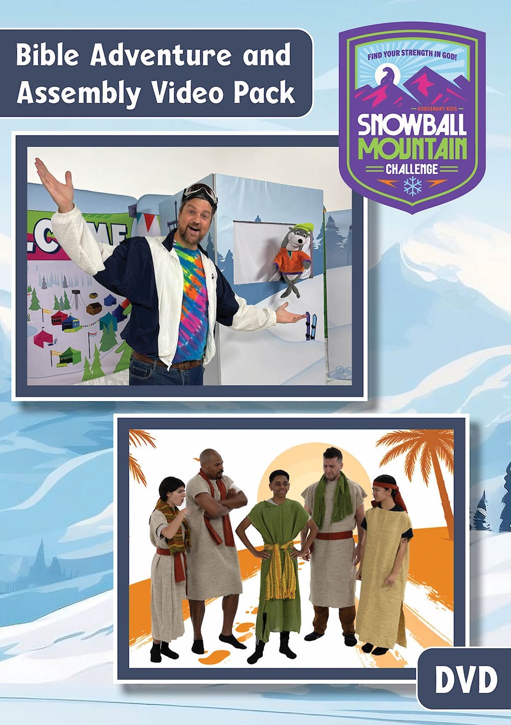 VBS-Snowball Mountain Challenge: Bible Adventure Video DVD/CD-ROM (2026)