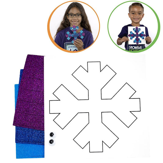 VBS-Snowball Mountain Challenge: Craft-Mosaic Sticker Snowflake (Pack Of 12) (2026)