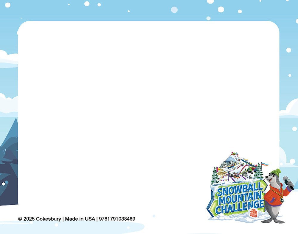 VBS-Snowball Mountain Challenge: Nametag Cards (Pack Of 24) (2026)