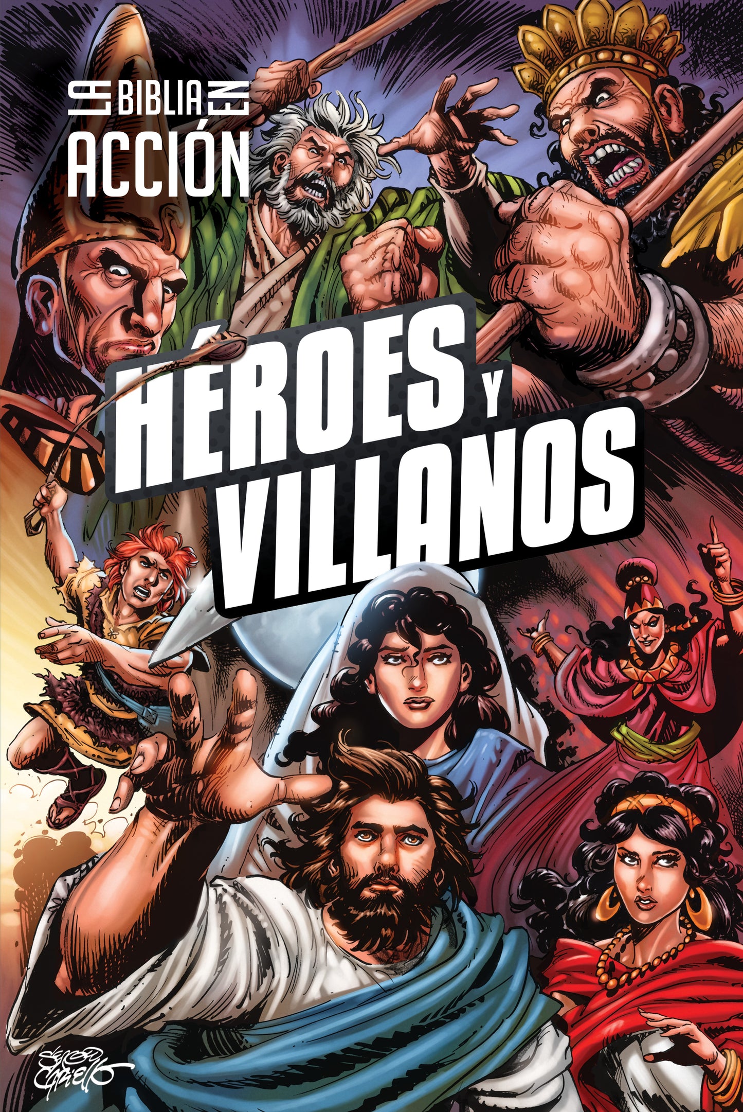 La Biblia en accion: Heroes y villanos (The Action Bible: Heroes And Villains)