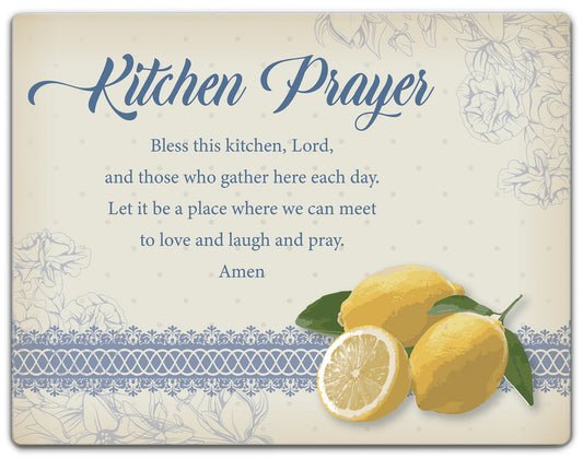 Cutting Board-Mini-Kitchen Prayer (11" x 8.5")