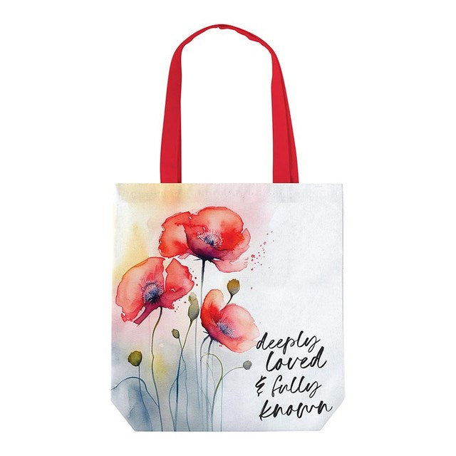 Canvas Tote-Deeply Love & Fully Know (14" x 16")