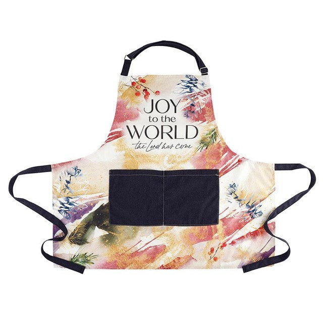Apron-Joy To The World  The Lord Has Come