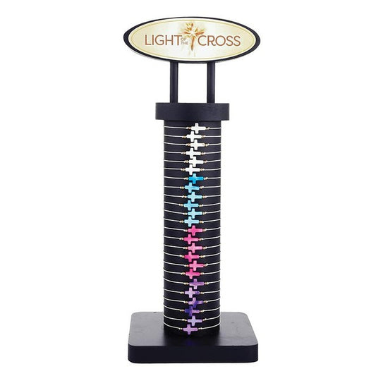 Bracelet-Sisters In Christ Filled Display  (4 Asst.) (24 Pcs)