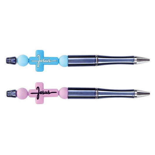Pen Set-Jesus Cross  (Set Of 2)
