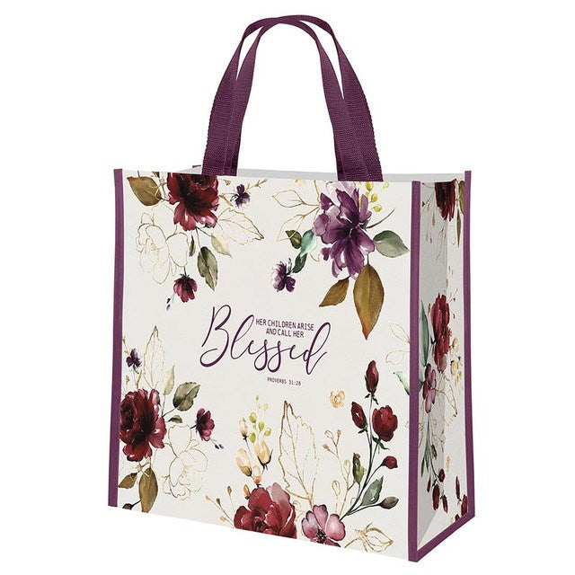 Tote-Her Children Will Arise And Call Her Blessed (14" x 16" x 8.5" )