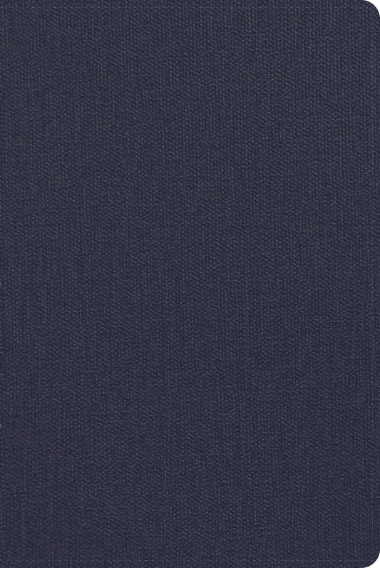 CSB Men's Daily Bible-Blue LeatherTouch