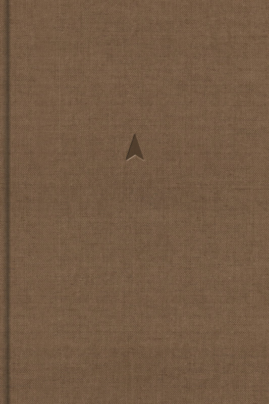 CSB Men's Daily Bible -rown Cloth Over Board