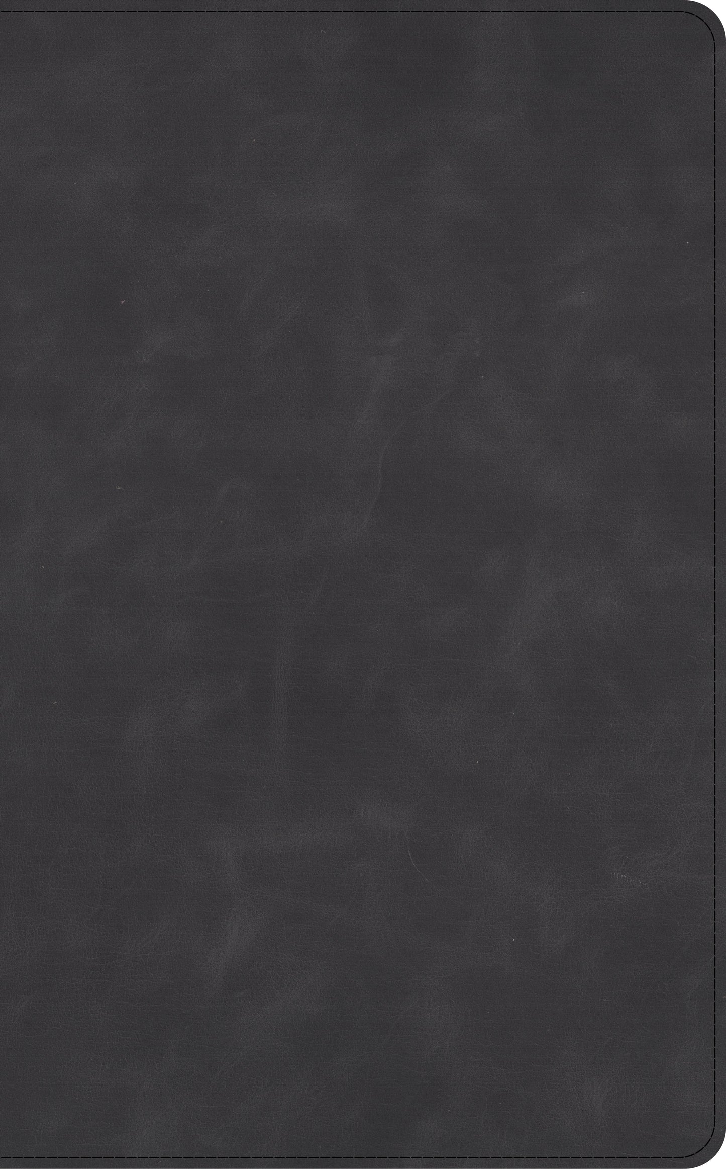 CSB Single-Column Wide-Margin Bible (Holman Handcrafted Collection)-Marbled Slate Premium Calfskin