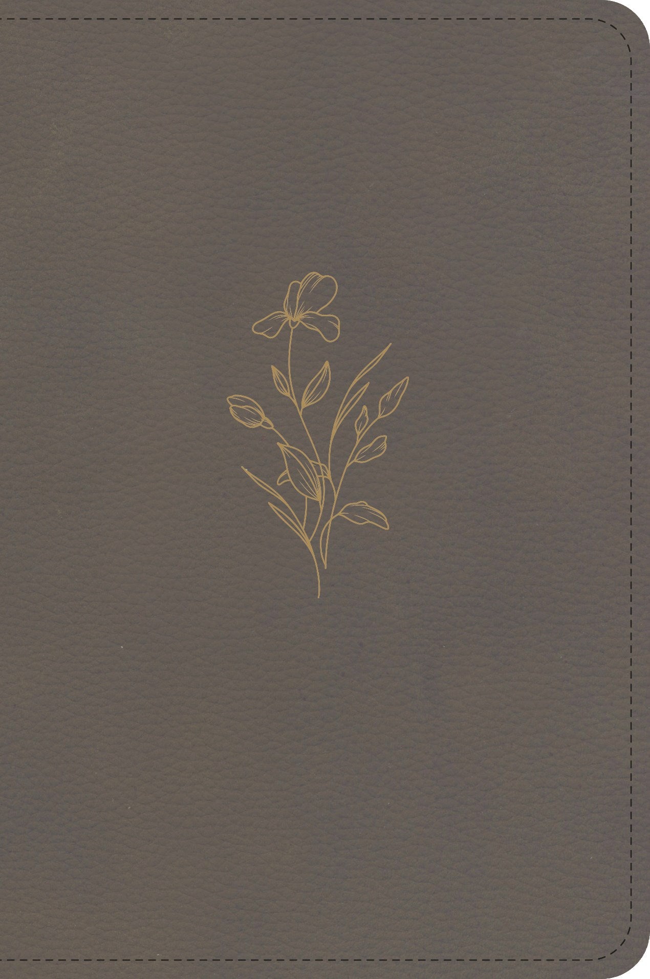 KJV Large Print Compact Reference Bible-Clay LeatherTouch