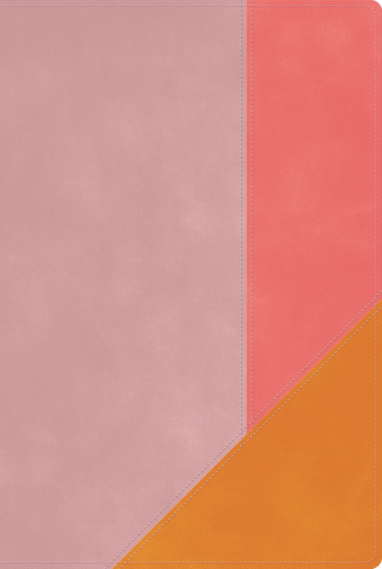 RVR 1960 Biblia de Estudio Arcoiris (Rainbow Study Bible)-Pink Quartz LeatherTouch Indexed