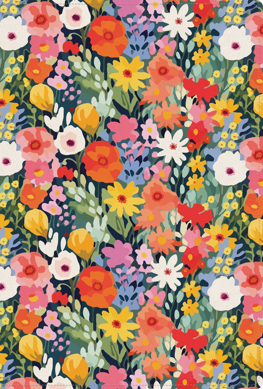 RVR 1960 Biblia letra grande  tamano manual  edicion especial (Handsize Giant Print  Special Ed)-Multi Floral LeatherTou