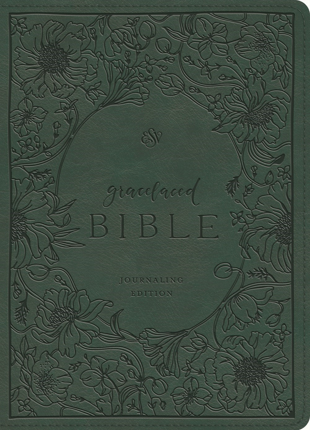 ESV GraceLaced Bible  Journaling Edition (Artwork by Ruth Chou Simons)-Quiet Forest TruTone