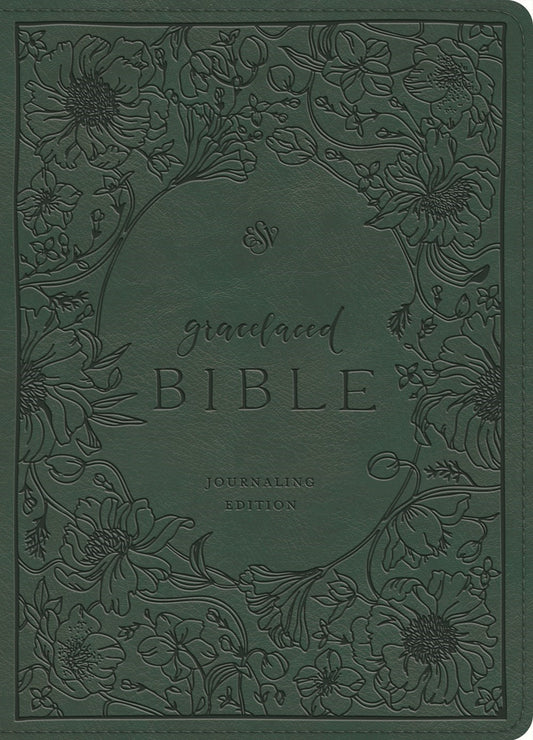 ESV GraceLaced Bible  Journaling Edition (Artwork by Ruth Chou Simons)-Quiet Forest TruTone