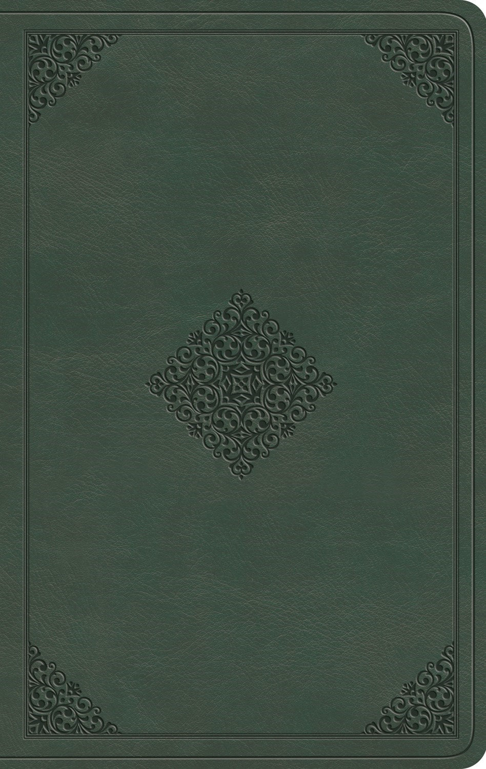ESV Large Print Value Thinline Bible-Quiet Forest  Ornament Design TruTone