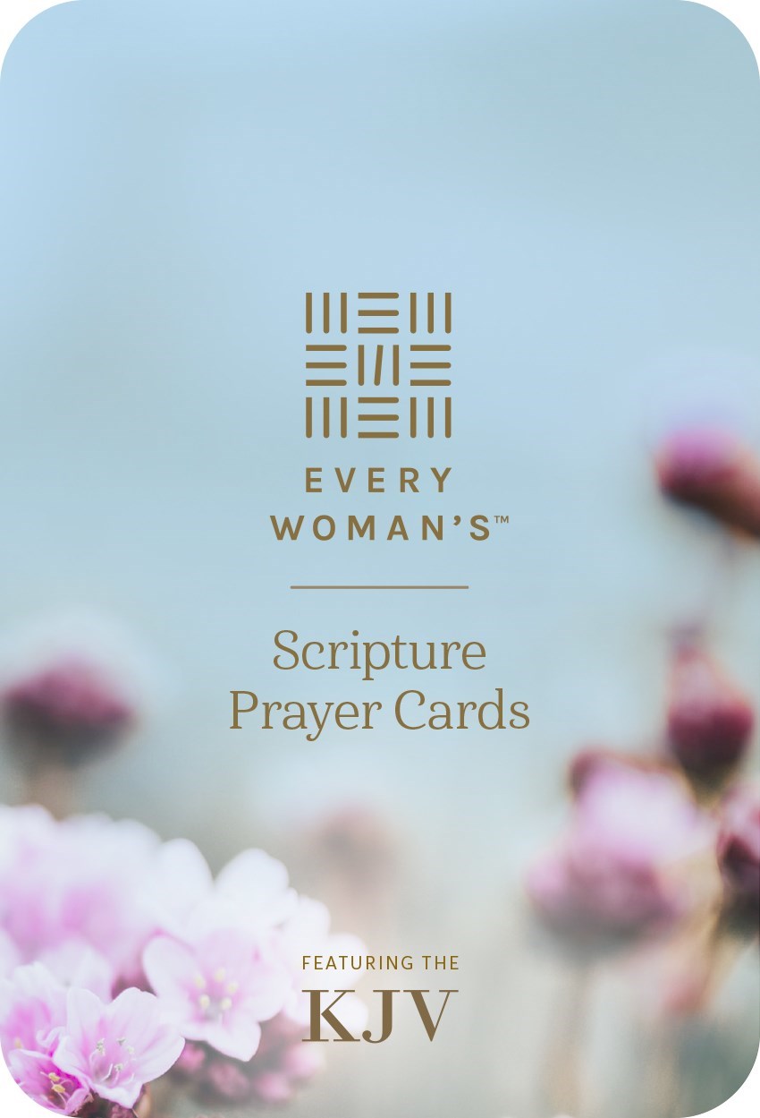 Every Woman's Scripture Prayer Cards (KJV)-Softcover