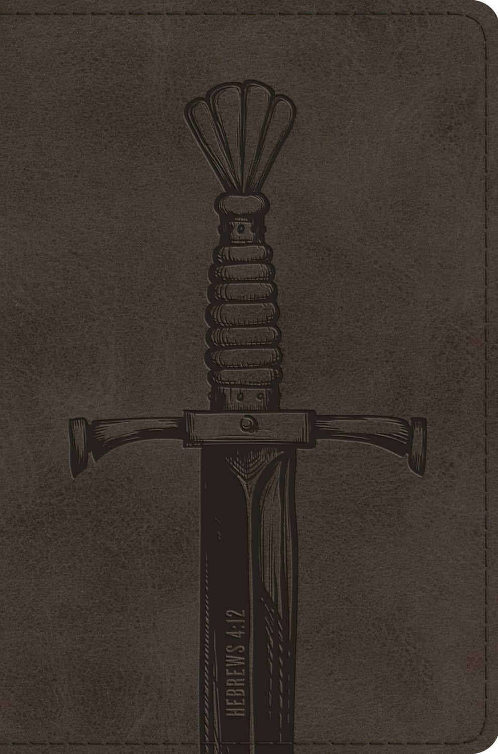 ESV Compact Bible*-Silver  Sword Design TruTone