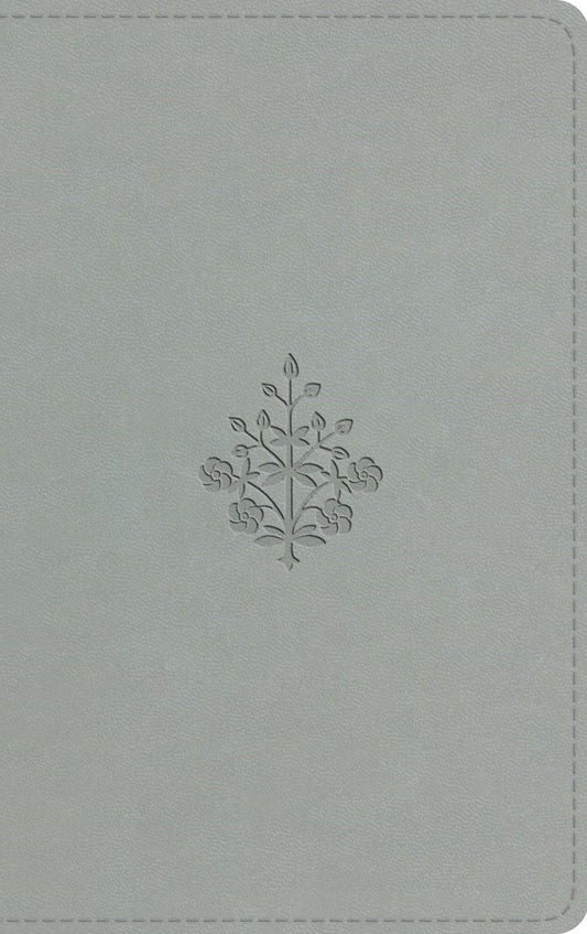 ESV Large Print Value Thinline Bible*-River Stone  Branch Design TruTone