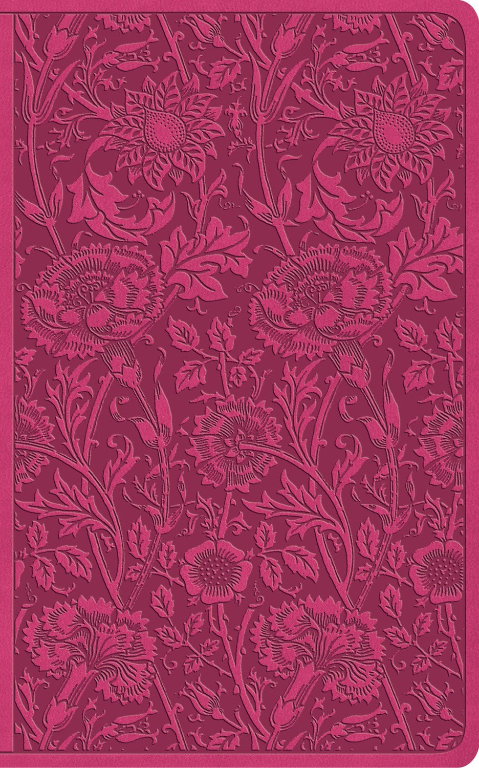 ESV Vest Pocket New Testament with Psalms and Proverbs (RL)*-Berry  Floral Design TruTone