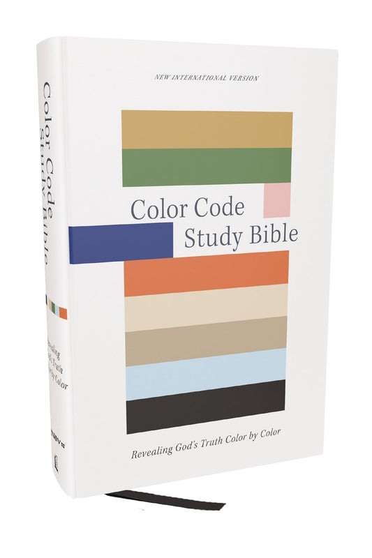 NIV Color Code Study Bible (Comfort Print)-Hardcover