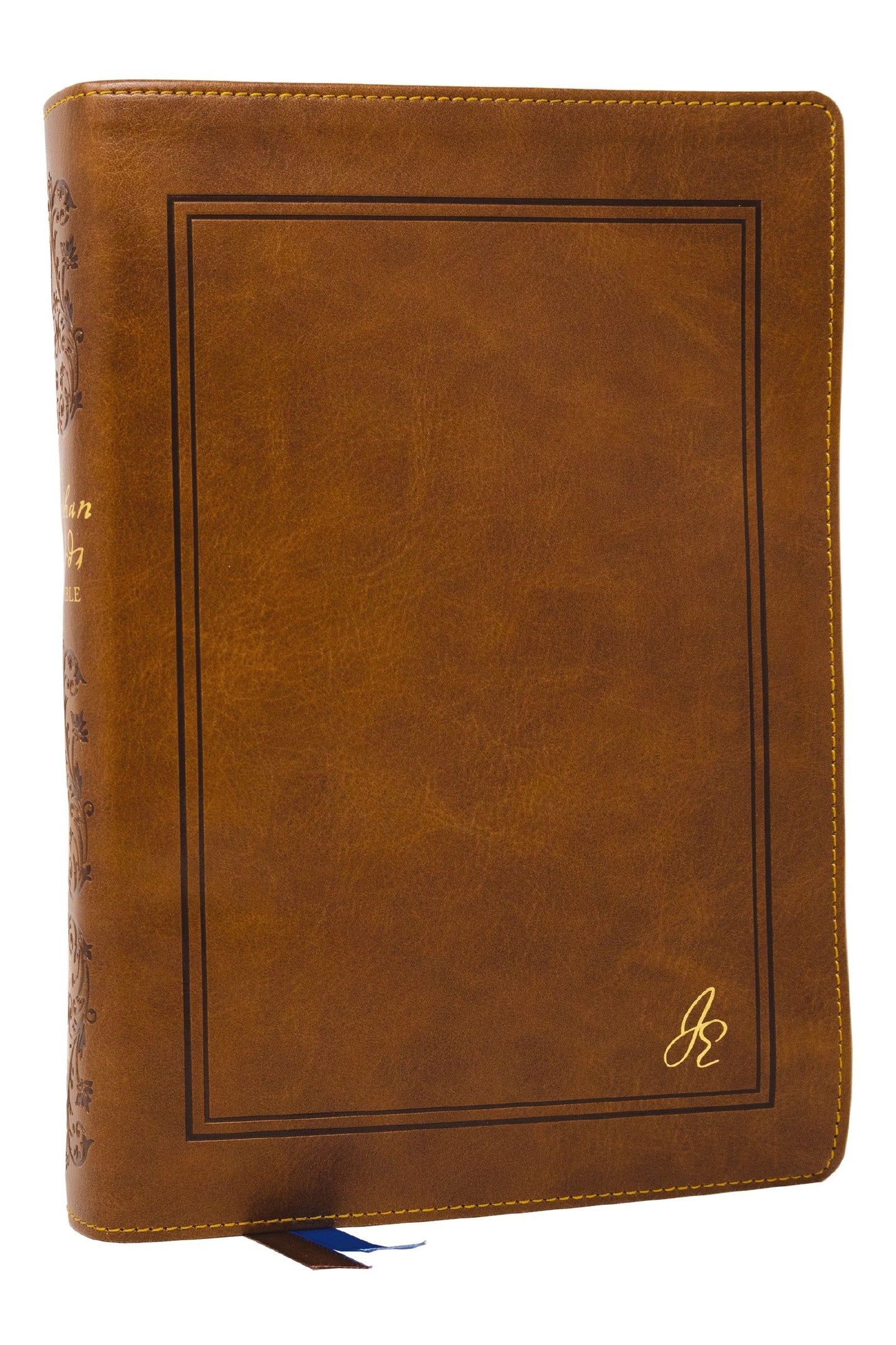 NKJV The Jonathan Edwards Study Bible (Comfort Print)-Brown Leathersoft Indexed