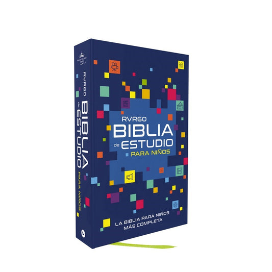 RVR 1960 Biblia de estudio para ninos (Study Bible For Kids)-Hardcover