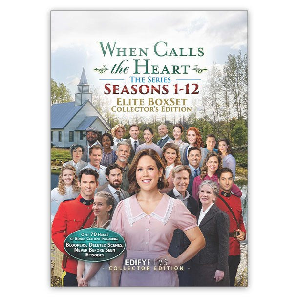 DVD- When Calls The Heart- The Series Seasons 1-12 -ELITE BOXSET COLLECTOR'S EDITION
