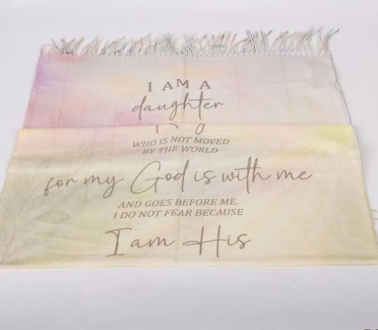 Prayer Shawl-Daughter Of The King (74" x 28")-Polyester