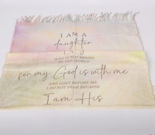 Prayer Shawl-Daughter Of The King (74" x 28")-Polyester