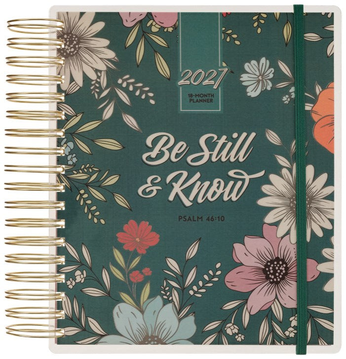 2027 Wire 18-Month Planner Be Still & Know Ps. 46:10