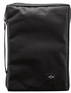 Bible Cover Classic Gray Be Strong And Courageous Josh. 1:9