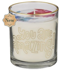 Glass Candle You Are Amazing