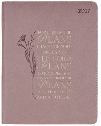 2027  18-Month Planner  I Know The Plans I Have For You Jer. 29:11