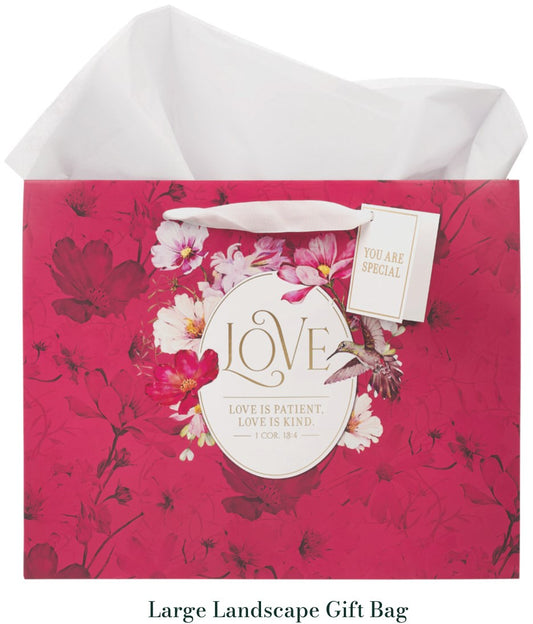 Gift Bag LG Landscape Love 1 Cor. 13:4