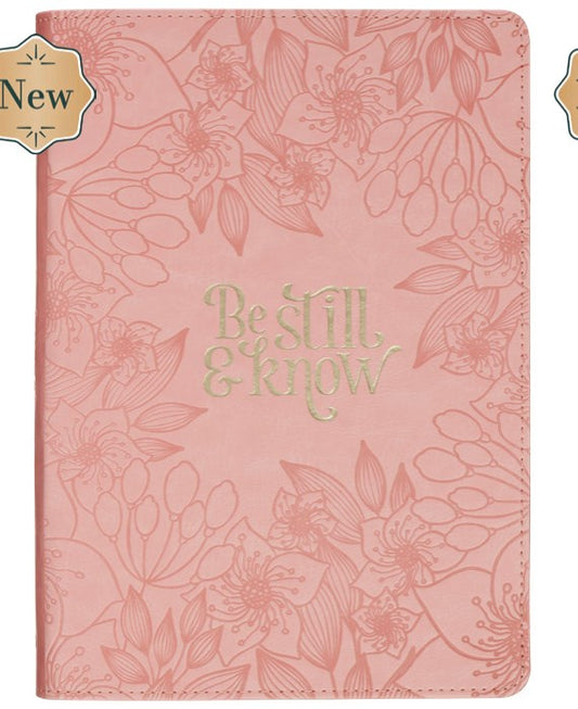 Journal Classic Pink Be Still & Know Ps. 46:10