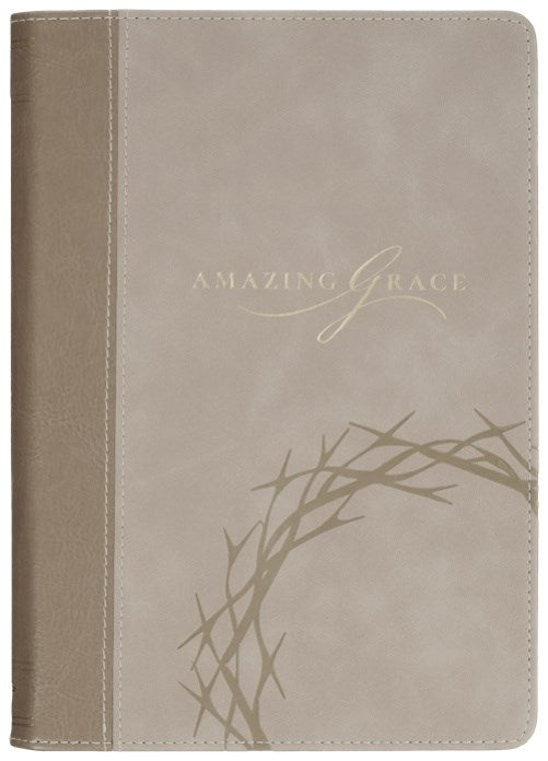 Journal Classic Taupe Amazing Grace Isa. 53:5